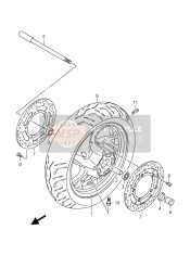 Front Wheel (AN400)